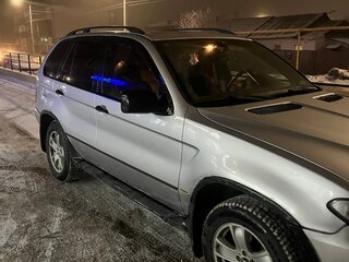 2004 BMW X5 3.0i I (E53) Рестайлинг, серебристый, 1100000 рублей, вид 4