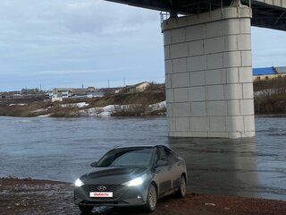 2021 Hyundai Solaris II Рестайлинг, чёрный, 1380000 рублей, вид 5