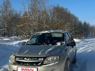 2014 Lada (ВАЗ) Granta I, серебристый, 320000 рублей, вид 2
