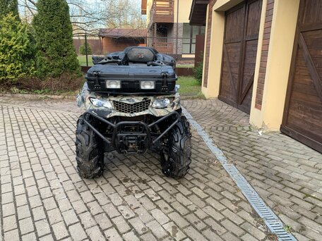 2012 Suzuki KingQuad 400, коричневый, 500000 рублей, вид 3