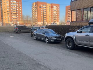2015 Skoda Octavia III (A7), серый, 1100000 рублей, вид 4
