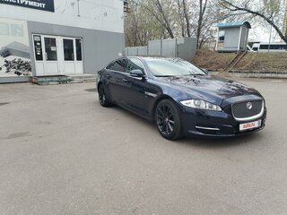 2013 Jaguar XJ Long IV (X351), синий, 3500000 рублей, вид 3