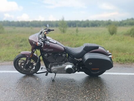 2018 Harley-Davidson Sport Glide, пурпурный, 1510000 рублей, вид 3