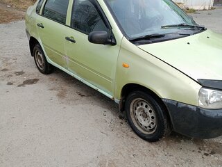 2006 Lada (ВАЗ) Kalina I, зелёный, 257000 рублей, вид 4
