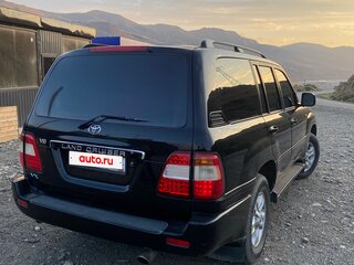 2007 Toyota Land Cruiser 100 Series Рестайлинг 2, чёрный, 2300000 рублей, вид 4
