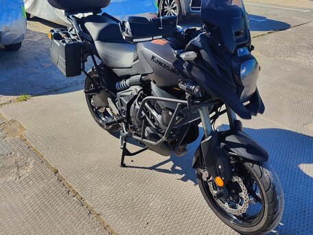 2013 Kawasaki Versys 650, чёрный, 750000 рублей, вид 1