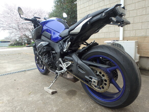 2017 Yamaha MT-10, синий, 1280000 рублей - вид 7