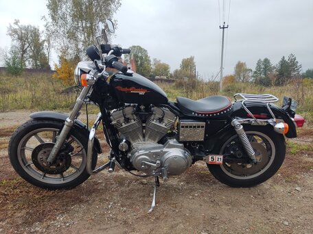 1994 Harley-Davidson Sportster 883, чёрный, 697000 рублей, вид 2