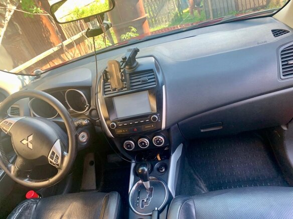 2011 Mitsubishi ASX I, красный, 1100000 рублей - вид 10