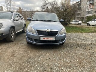 2010 Skoda Fabia II Рестайлинг, голубой, 610000 рублей, вид 2
