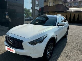 2013 Infiniti FX37 II (S51) Рестайлинг, белый, 2499000 рублей, вид 1