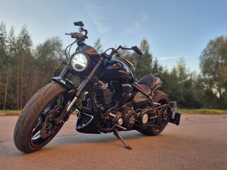 2006 Yamaha XV 1700 Warrior, чёрный, 2650000 рублей, вид 5