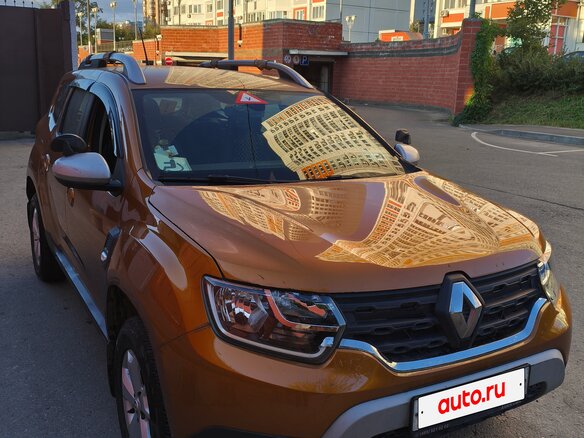 2021 Renault Duster II, оранжевый, 2500000 рублей - вид 3