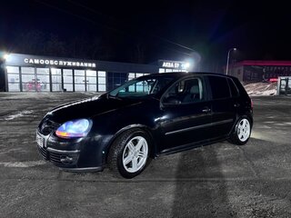 2004 Volkswagen Golf V, чёрный, 580000 рублей, вид 1