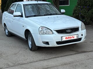 2014 Lada (ВАЗ) Priora I Рестайлинг, белый, 450000 рублей, вид 1