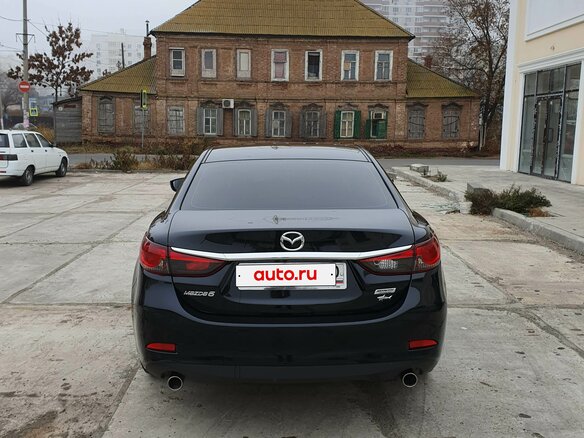2016 Mazda 6 III (GJ) Рестайлинг, чёрный, 2050000 рублей - вид 3