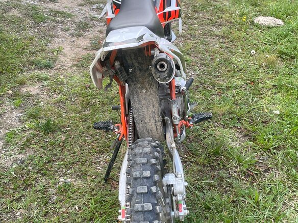2022 Kayo Basic TT140, оранжевый, 95000 рублей - вид 1