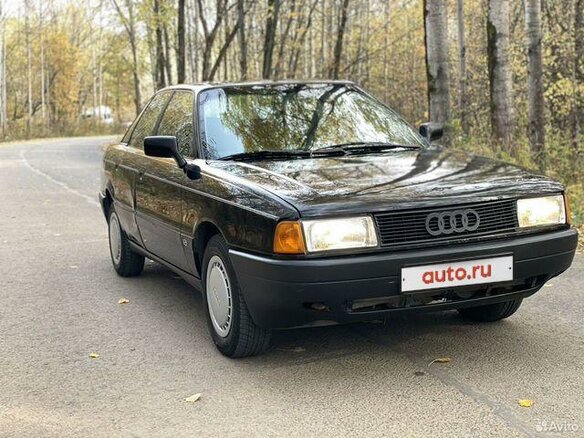 1988 Audi 80 IV (B3), чёрный, 230000 рублей - вид 7