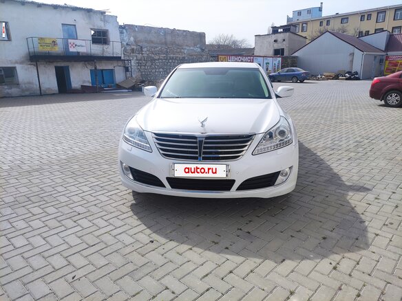 2013 Hyundai Equus II Рестайлинг, белый, 1650000 рублей - вид 1