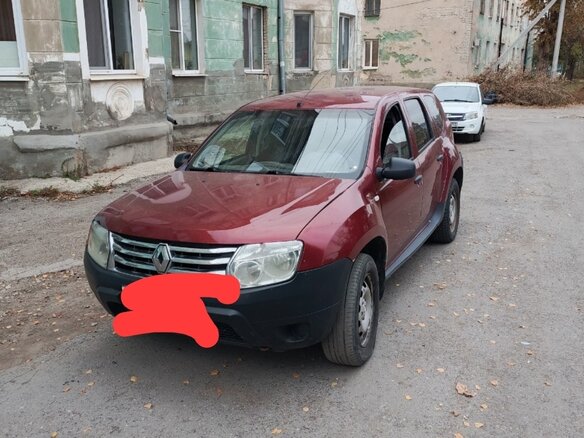2012 Renault Duster I, красный, 720000 рублей - вид 3