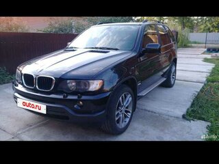 2003 BMW X5 3.0d I (E53), чёрный, 1750000 рублей, вид 1