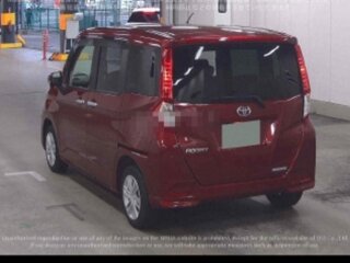 2021 Toyota Roomy I Рестайлинг, красный, 1250000 рублей, вид 5