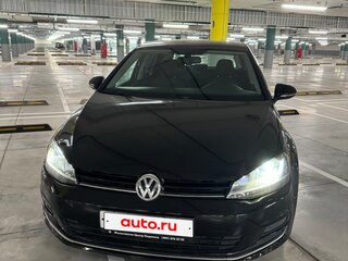 2013 Volkswagen Golf VII, чёрный, 1330000 рублей, вид 3