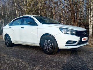2019 Lada (ВАЗ) Vesta CNG I, белый, 655000 рублей, вид 4