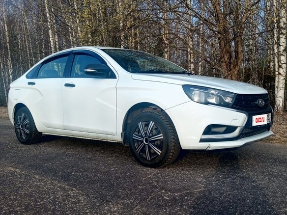 2019 Lada (ВАЗ) Vesta CNG I, белый, 655000 рублей - вид 3