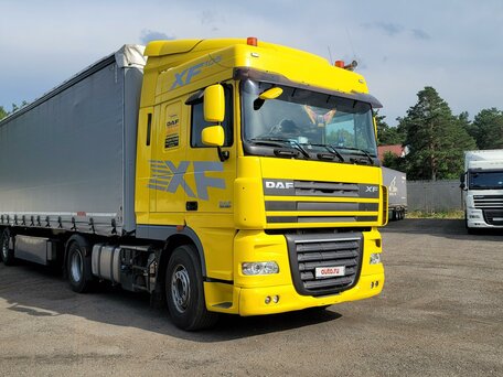 2014 DAF XF 105, жёлтый, 5000000 рублей, вид 2