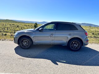 2021 Audi Q5 45 TFSI II (FY) Рестайлинг, серый, 4200000 рублей, вид 5