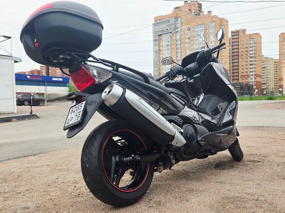 2008 Yamaha TMAX, чёрный, 550000 рублей - вид 7