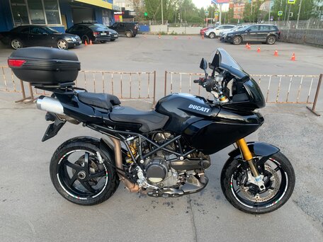 2007 Ducati Multistrada 1100, чёрный, 380000 рублей, вид 1