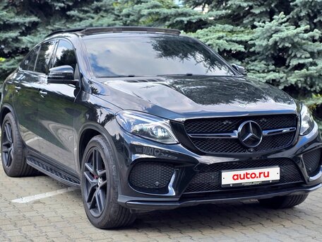 2017 Mercedes-Benz GLE Coupe AMG 43 AMG I (C292), чёрный, 3999000 рублей, вид 3