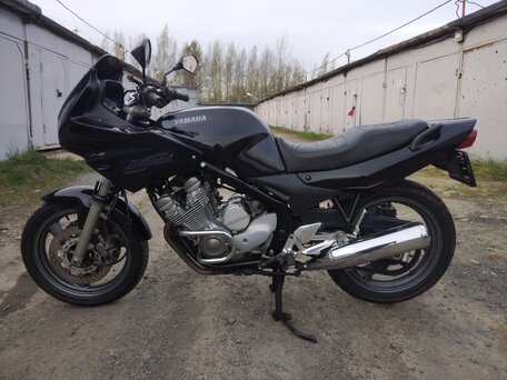 1998 Yamaha XJ600, чёрный, 260000 рублей, вид 2