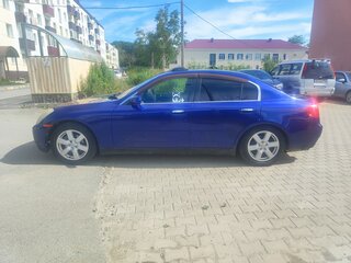 2003 Nissan Skyline XI (V35), синий, 600000 рублей, вид 4