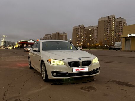 2015 BMW 5 серии 530d xDrive VI (F10/F11/F07) Рестайлинг, белый, 2480000 рублей, вид 2