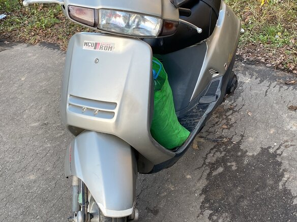 1993 Honda Lead 90, серый, 65000 рублей - вид 6