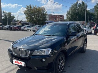 2011 BMW X3 35i xDrive II (F25), чёрный, 1300000 рублей, вид 1