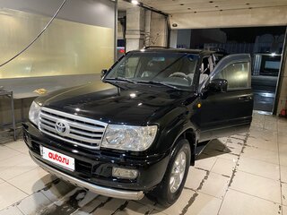 2007 Toyota Land Cruiser 100 Series Рестайлинг 2, чёрный, 3899999 рублей, вид 1