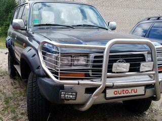 1997 Toyota Land Cruiser 80 Series Рестайлинг, зелёный, 1273572 рублей, вид 2