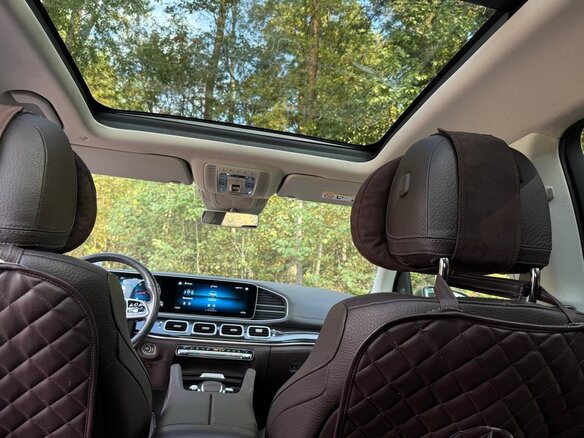 2019 Mercedes-Benz GLS 400 d II (X167), серебристый, 7500000 рублей - вид 12
