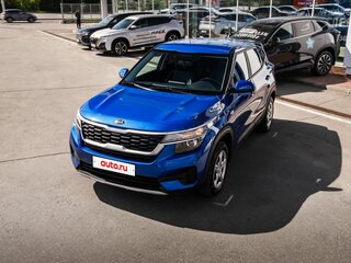 2021 Kia Seltos I, синий, 1960000 рублей, вид 3