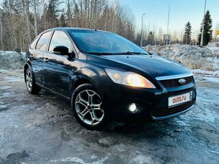 2010 Ford Focus II Рестайлинг, чёрный, 535000 рублей, вид 4