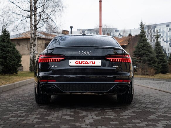 2020 Audi A6 55 TFSI V (C8), чёрный, 4500000 рублей - вид 7