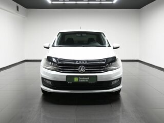 2016 Volkswagen Polo V Рестайлинг, белый, 890000 рублей, вид 3
