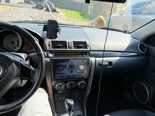 2008 Mazda 3 4-speed I (BK) Рестайлинг, чёрный, 660000 рублей, вид 5