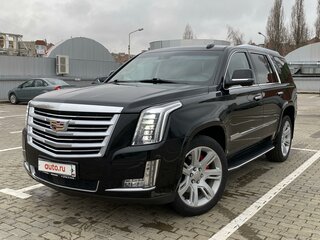 2016 Cadillac Escalade IV, чёрный, 3550000 рублей, вид 1