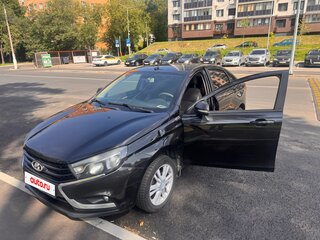 2016 Lada (ВАЗ) Vesta I, чёрный, 670000 рублей, вид 1