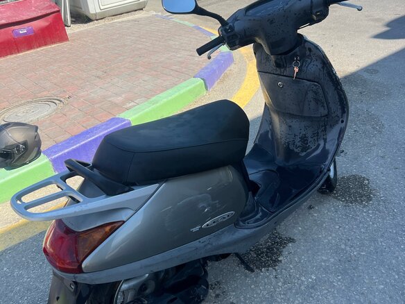 1998 Honda Lead 50, серый, 65000 рублей